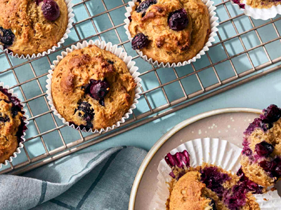 Vermont Blueberry Muffins