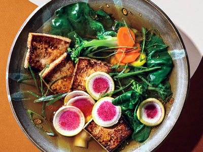 Tofu & Shiitake Broth